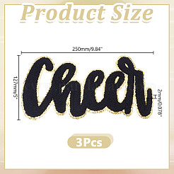 Chenille Towel Embroidery Clothing Patches&nbsp;PATC-WH0816-012
