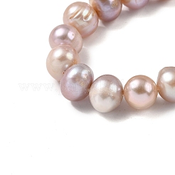 Natural Cultured Freshwater Pearl Beads Strands&nbsp;PEAR-I007-07U-01C