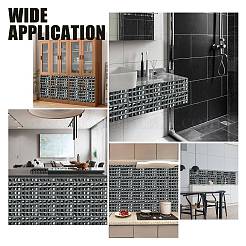 Square PVC 3D Self Adhesive Mosaic Pattern Stickers&nbsp;DIY-WH0260-84C