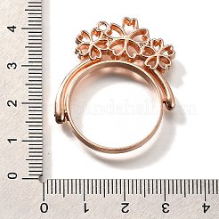 Alloy Open Back Bezel Pendants&nbsp;PALLOY-I223-15RG