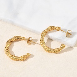 304 Stainless Steel Stud Earrings for Women&nbsp;EJEW-K333-21G