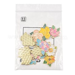 12Pcs 6 Styles Alloy Enamel Pendants&nbsp;ENAM-FS0004-11
