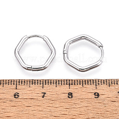 304 Stainless Steel Hoop Earrings&nbsp;STAS-T074-22P