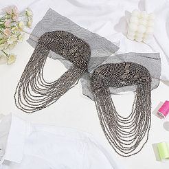 2Pcs Fashionable Tassel Epaulettes&nbsp;FIND-FG0003-24A