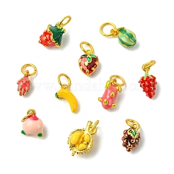 10Pcs 10 Styles Alloy Enamel Charms&nbsp;FIND-CJ0005-18