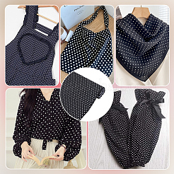 1M Polka Dot Pattern Cotton Fabric&nbsp;DIY-CY0003-52B