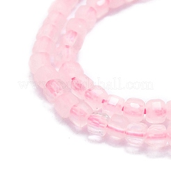 Natural Rose Quartz Beads Strands&nbsp;G-P457-B01-50