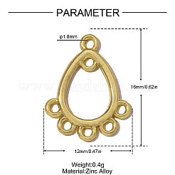 Zinc Alloy Chandelier Component Links&nbsp;AL-OY001-26G