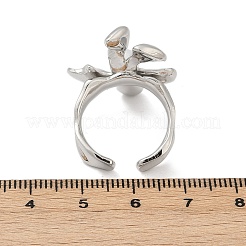 Brass Cuff Rings for Women&nbsp;RJEW-F182-06P