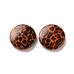 Printed Opaque Acrylic Beads&nbsp;OACR-P013-09