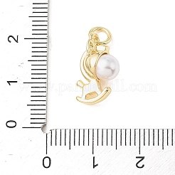 Brass Pendants&nbsp;KK-CBA9CBD-18G