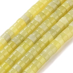 Natural Lemon Jade Beads Strands&nbsp;G-M420-A21-01