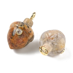 Natural & Synthetic Mixed Stone Pendants&nbsp;GG-CBA105B-04G