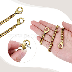 6MM Brass Twisted Chain Purse Chains for Bag Replacement Accessories&nbsp;FIND-WH00670-120B