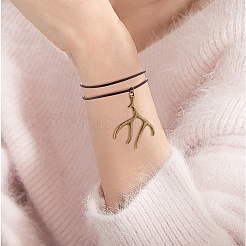 DIY Antler Shape Earring Making Kit&nbsp;DIY-SZ0009-11