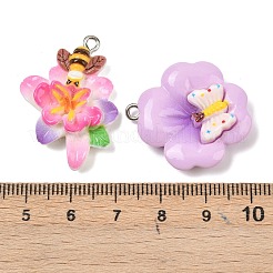 Resin Pendants&nbsp;RESI-I347-04P-04