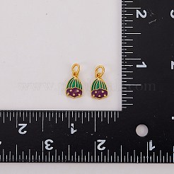 20Pcs Rack Plating Alloy Enamel Charms&nbsp;ENAM-SZ0003-06