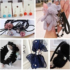 Pave Disco Ball Beads&nbsp;RB-PH0008-30B