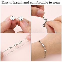 20 Sets 2 Colors Aolly Magnetic Clasps&nbsp;PALLOY-CJ0002-44