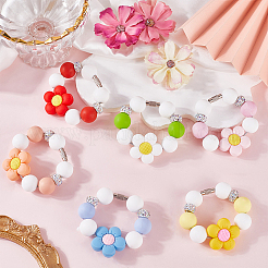 6Pcs Silicone Cup Charms&nbsp;HJEW-SC00118