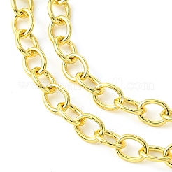 Rack Plating Brass Cable Chains&nbsp;CHC-G021-01G