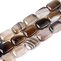Natural Agate Beads Strands&nbsp;G-N356-03A-03