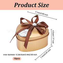 Heart Iron Box&nbsp;CON-WH0094-43