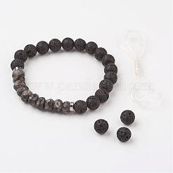 Natural Gemstone Stretch Bracelets&nbsp;BJEW-JB02662