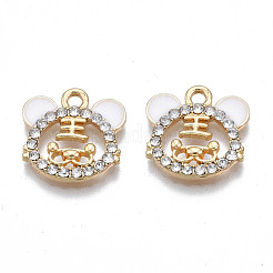 Alloy Enamel Charms&nbsp;PALLOY-N170-011-NR
