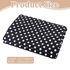 1M Polka Dot Pattern Cotton Fabric&nbsp;DIY-WR0005-59A