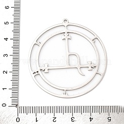 201 Stainless Steel Pendants&nbsp;STAS-A117-03P