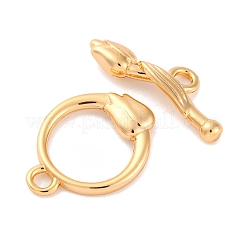 Brass Toggle Clasps&nbsp;LS-KK-S403-19G