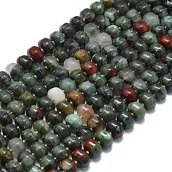 Natural African Bloodstone Beads Strands&nbsp;G-P573-B13-01
