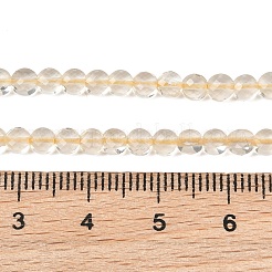Natural Lemon Quartz(Heated) Beads Strands&nbsp;GG-NH0007-E01-02