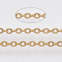 Ion Plating(IP) 304 Stainless Steel Cable Chains&nbsp;CHS-R002-0.5mm-G