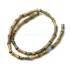 Natural Verdite Stone Beads Strands&nbsp;G-L624-G08-12x5mm