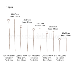 304 Stainless Steel Head Pins & Eye Pins&nbsp;STAS-CJ0006-02