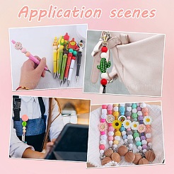16Pcs 16 Styles Food Grade Eco-Friendly Silicone Focal Beads&nbsp;SIL-CJ0001-27