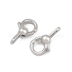 SHEGRACE Brass Spring Ring Clasps&nbsp;XGRQ58643-785P