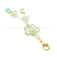 4Pcs Glass Pendant Decorations&nbsp;HJEW-JM03970
