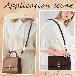 1Pc Imitation Leather Braided Bag Straps&nbsp;PURS-CL0001-50A