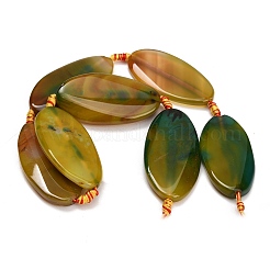 Natural Agate Beads Strands&nbsp;GG-CBA8771-01