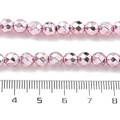 Electroplated Synthetic Non-magnetic Hematite Beads Strands&nbsp;G-B132-B01-01