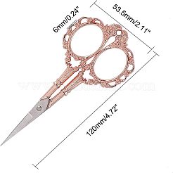 Stainless Steel Sewing Scissors&nbsp;TOOL-WH0018-32RGP