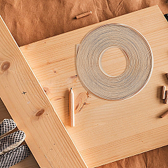 Wood Flat Sealing Strip&nbsp;AJEW-WH0270-246B-01