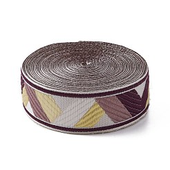 Ethnic Style Embroidery Polycotton(Polyester Cotton) Ribbons&nbsp;OCOR-WH0066-55B