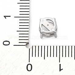 304 Stainless Steel Rhinestone Claw Settings&nbsp;STAS-U042-05A-P