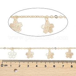 Handmade Brass Flower Chains&nbsp;CHC-Z001-13KCG