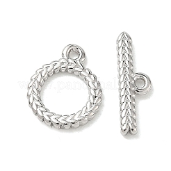 Brass Toggle Clasps&nbsp;KK-CBA42CA-01A-P
