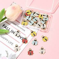 24Pcs Alloy Enamel Pendants&nbsp;ENAM-FS0003-74